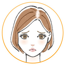びまん性脱毛